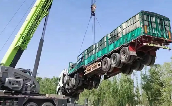 利津道路脱困救援案例